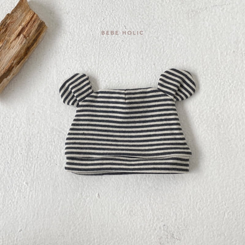 BEBE HOLIC - Korean Children Fashion - #Kfashion4kids - Stripe Mickey Bonnet - 4