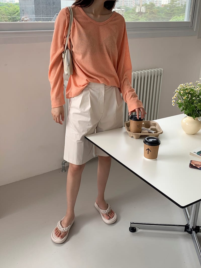 BRANCH - Korean Children Fashion - #Kfashion4kids - Plain Half-length Shorts - 2