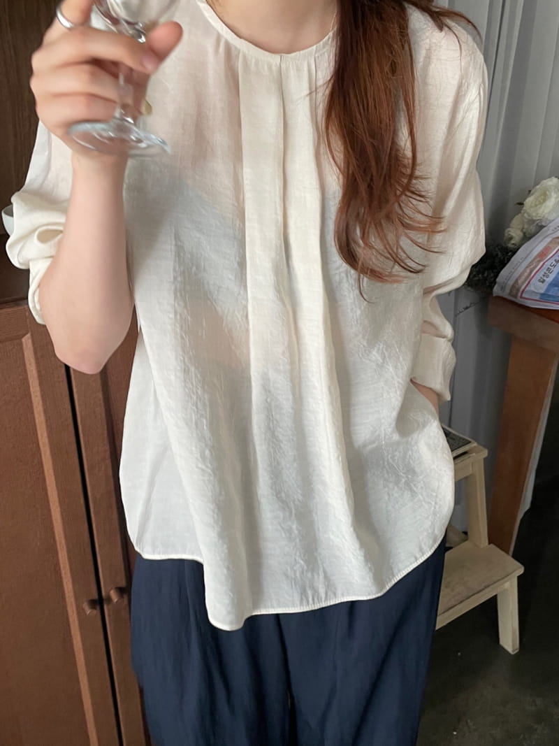 BRANCH - Korean Children Fashion - #Kfashion4kids - Moss see-through Blouse