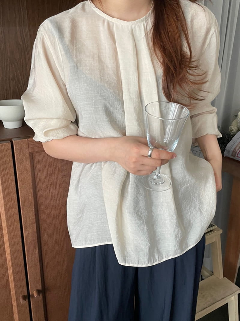 BRANCH - Korean Children Fashion - #Kfashion4kids - Moss see-through Blouse - 4
