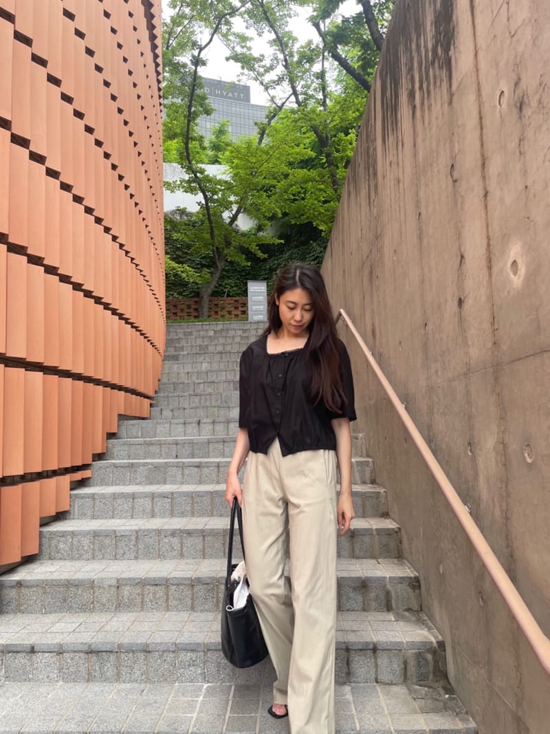 BRANCH - Korean Children Fashion - #Kfashion4kids - Open Square Blouse - 2