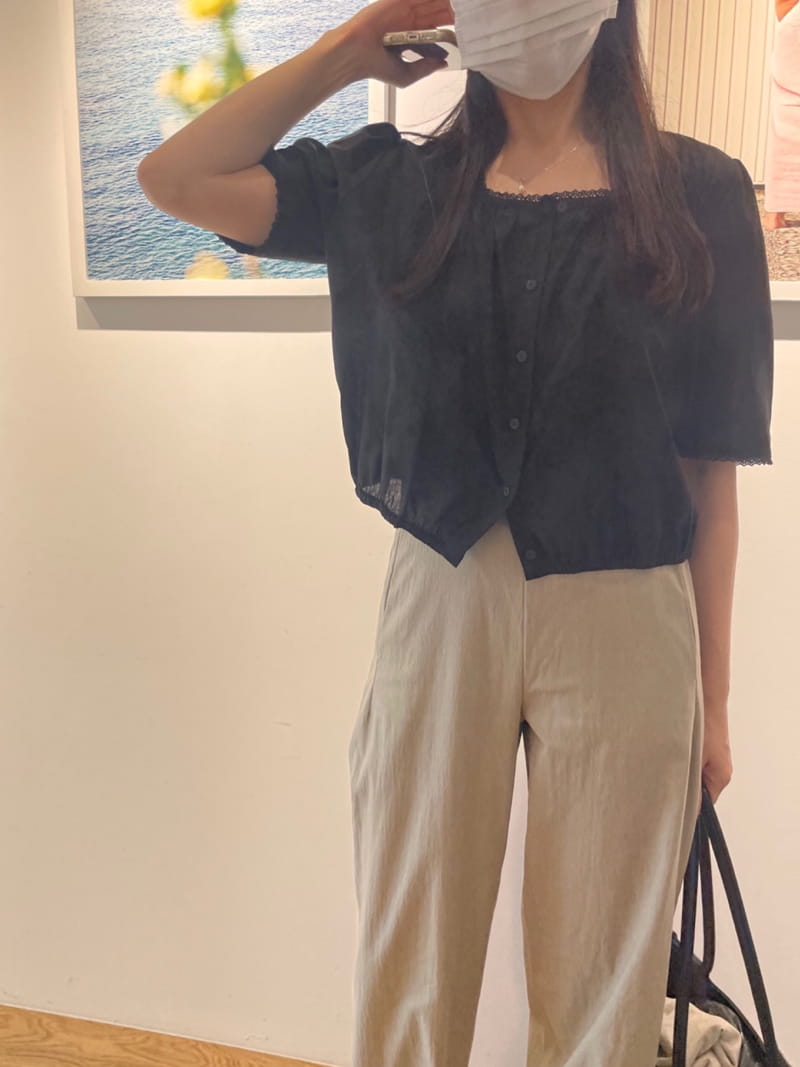 BRANCH - Korean Children Fashion - #Kfashion4kids - Open Square Blouse - 4