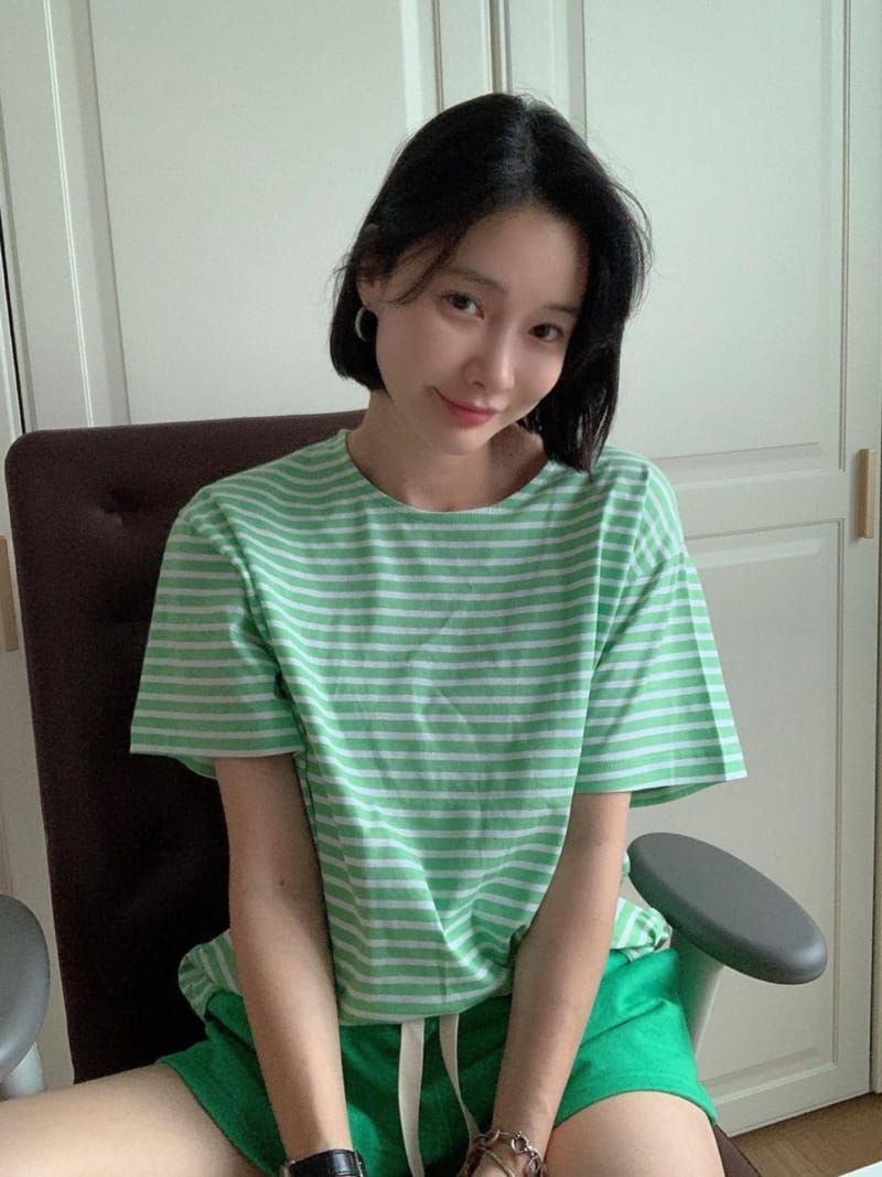 BRANCH - Korean Children Fashion - #Kfashion4kids - Stripe Tee