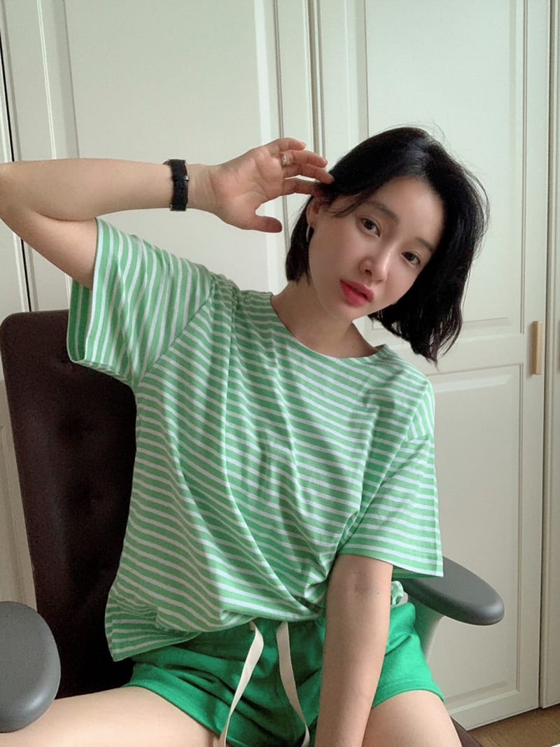 BRANCH - Korean Children Fashion - #Kfashion4kids - Stripe Tee - 3
