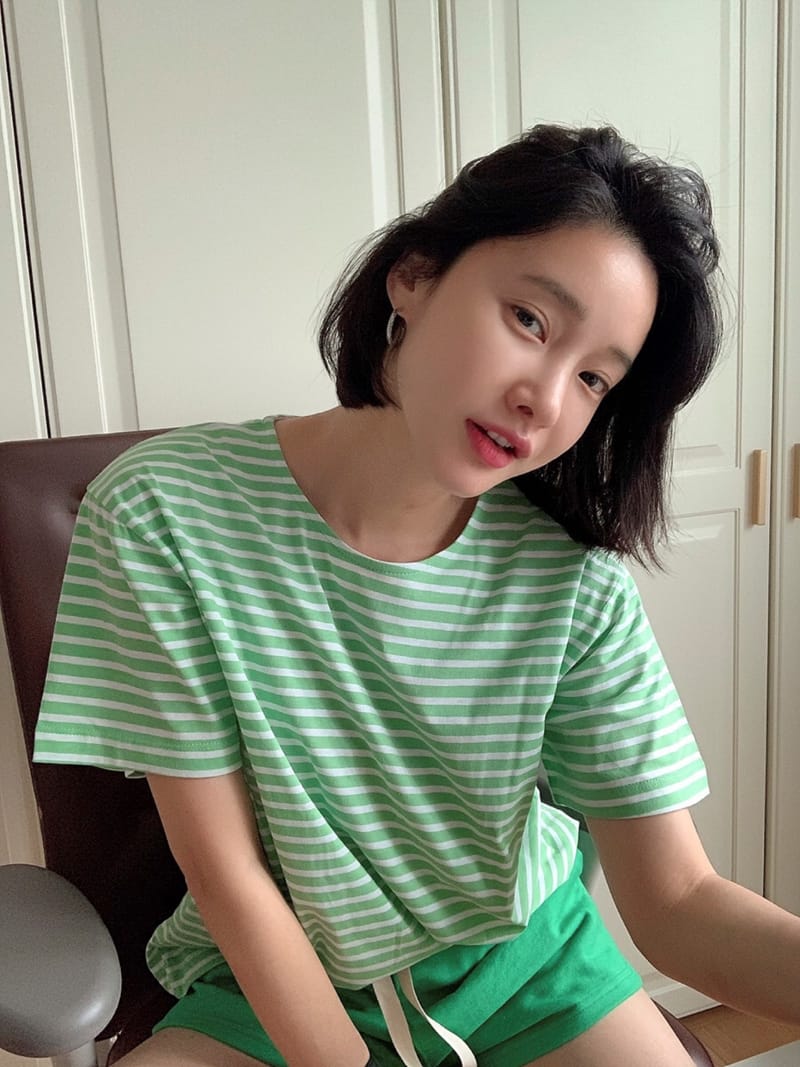 BRANCH - Korean Children Fashion - #Kfashion4kids - Stripe Tee - 4