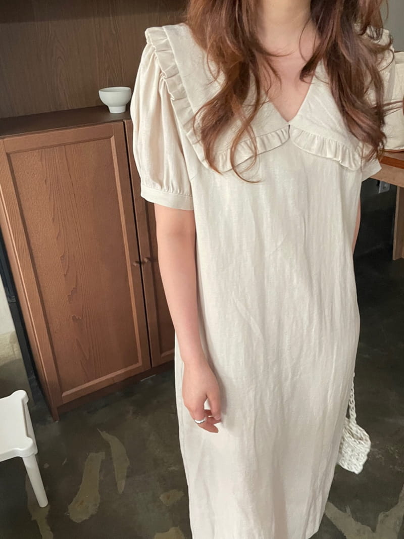 BRANCH - Korean Children Fashion - #Kfashion4kids - Sailor Collar One-piece - 3