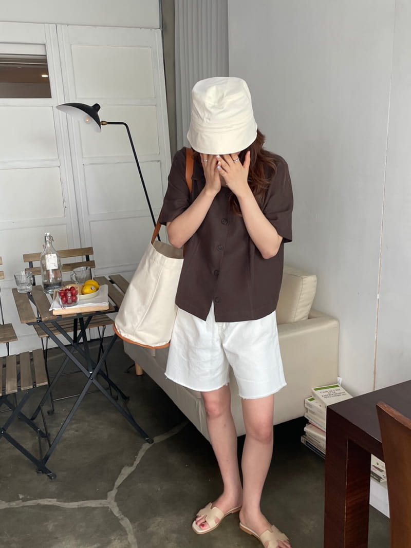 BRANCH - Korean Children Fashion - #Kfashion4kids - Collar Linen Shirt - 2