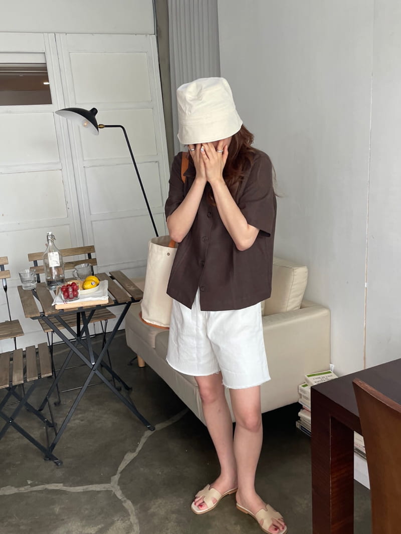 BRANCH - Korean Children Fashion - #Kfashion4kids - Collar Linen Shirt - 3