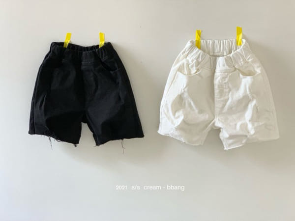 CREAM BBANG - Korean Children Fashion - #Kfashion4kids - Sharp Cottom Vintage Shorts - 11