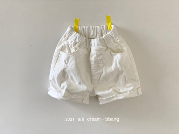 CREAM BBANG - Korean Children Fashion - #Kfashion4kids - Sharp Cottom Vintage Shorts - 2