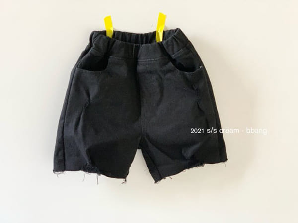 CREAM BBANG - Korean Children Fashion - #Kfashion4kids - Sharp Cottom Vintage Shorts - 5