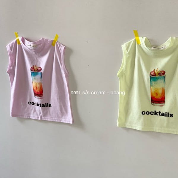CREAM BBANG - Korean Children Fashion - #Kfashion4kids - Cocktail Sleeveless