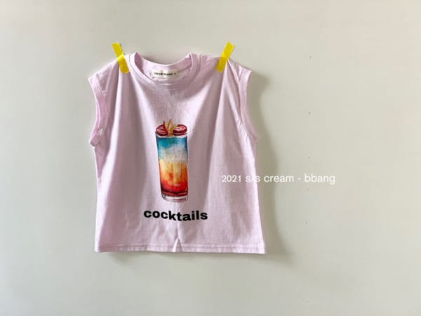 CREAM BBANG - Korean Children Fashion - #Kfashion4kids - Cocktail Sleeveless - 2