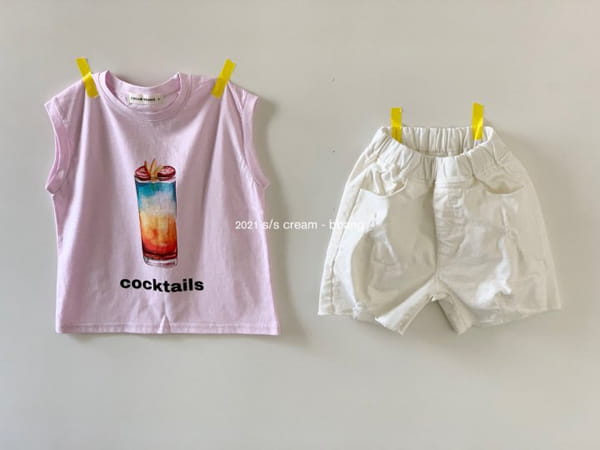 CREAM BBANG - Korean Children Fashion - #Kfashion4kids - Cocktail Sleeveless - 6