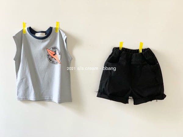 CREAM BBANG - Korean Children Fashion - #Kfashion4kids - Penguin Sleeveless - 3