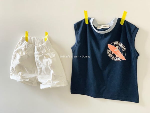 CREAM BBANG - Korean Children Fashion - #Kfashion4kids - Penguin Sleeveless - 5