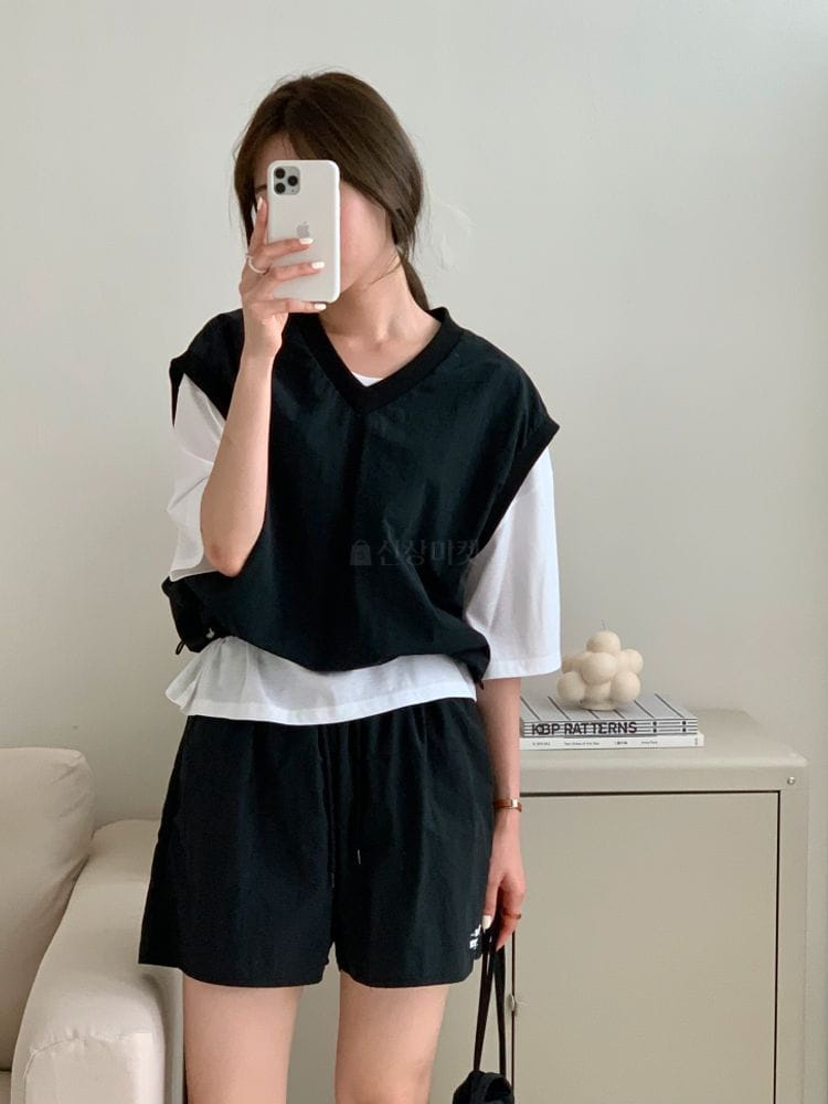 CUBER - Korean Children Fashion - #Kfashion4kids - Daily Top Bottom Set - 3