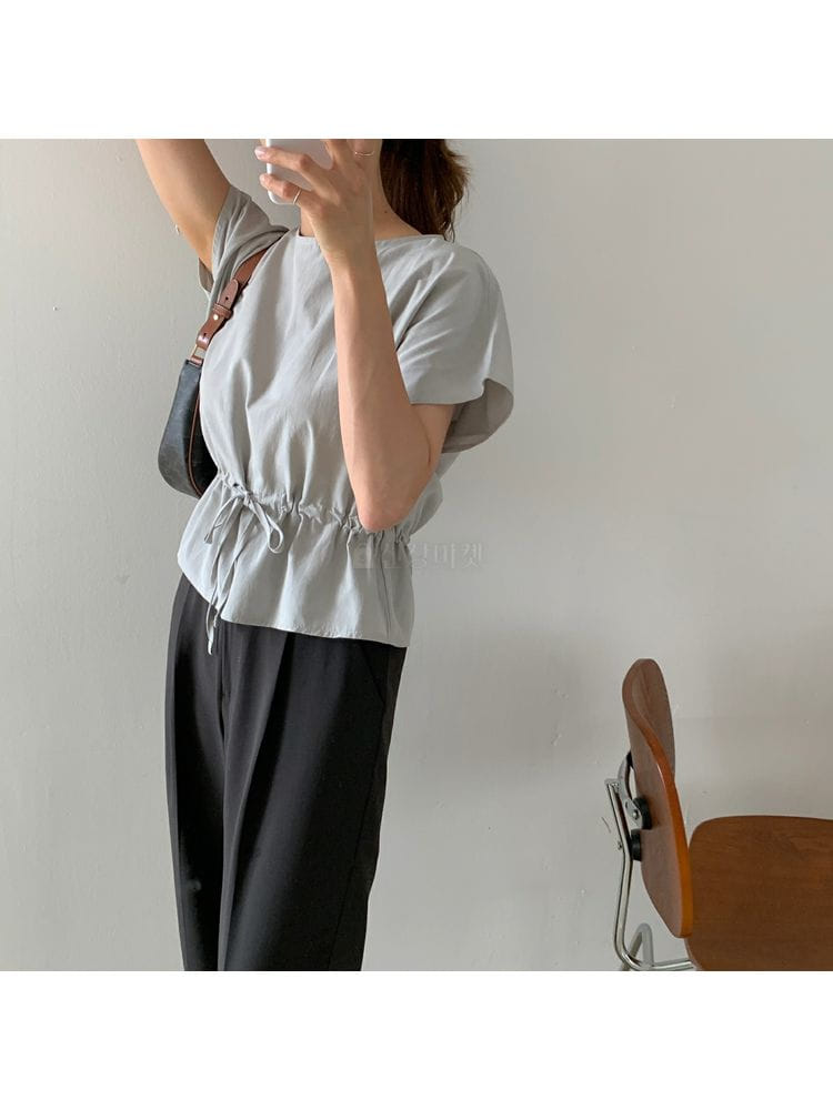 CUBER - Korean Children Fashion - #Kfashion4kids - Sanding Blouse