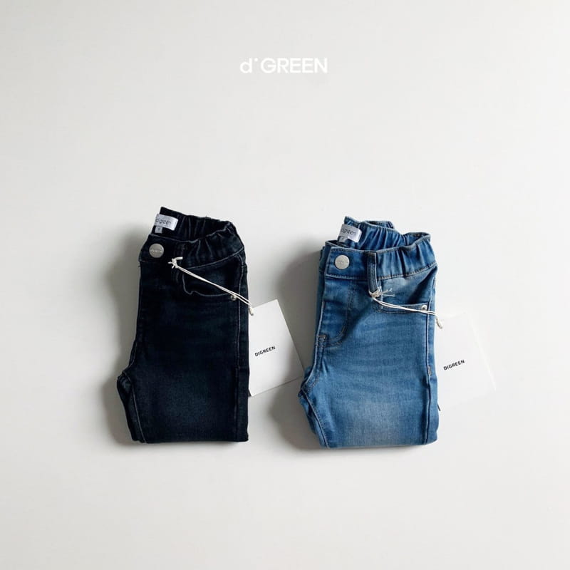 DIGREEN - Korean Children Fashion - #Kfashion4kids - Slim Denim Pants - 6