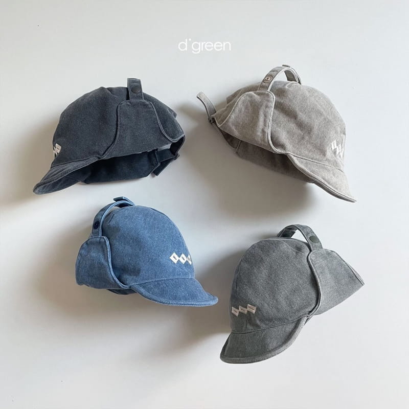 DIGREEN - Korean Children Fashion - #Kfashion4kids - Pigment Vintage Ear Cap - 2