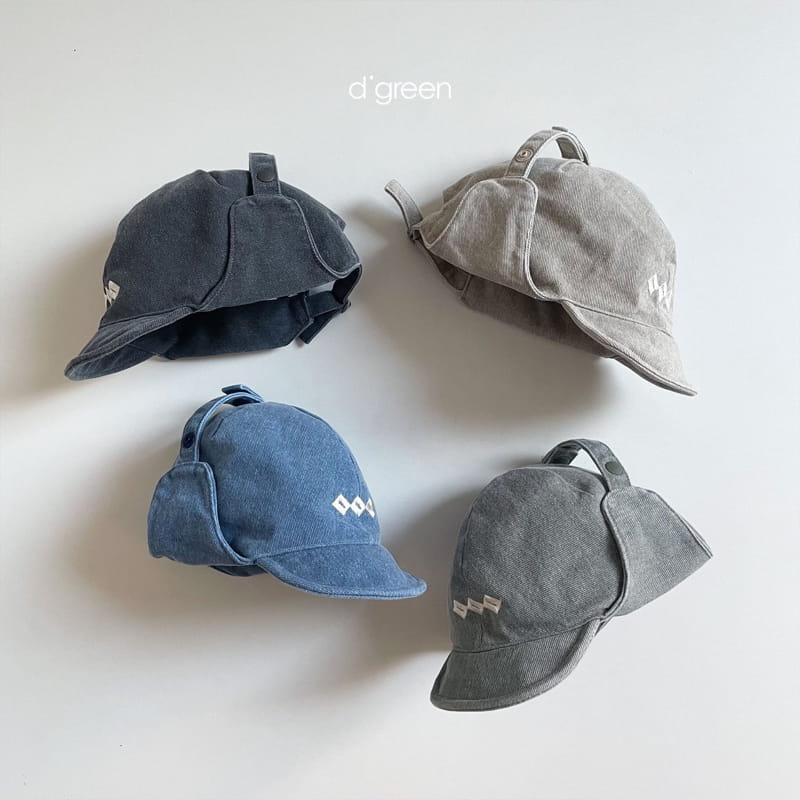 DIGREEN - Korean Children Fashion - #Kfashion4kids - Pigment Vintage Ear Cap - 3