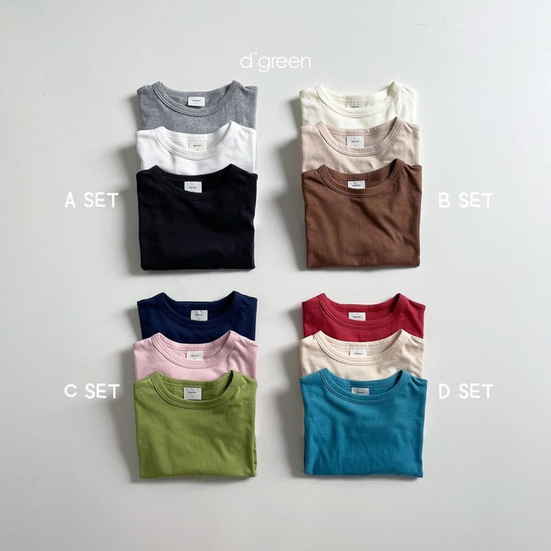 DIGREEN - Korean Children Fashion - #Kfashion4kids - 2+1 Tee - 6
