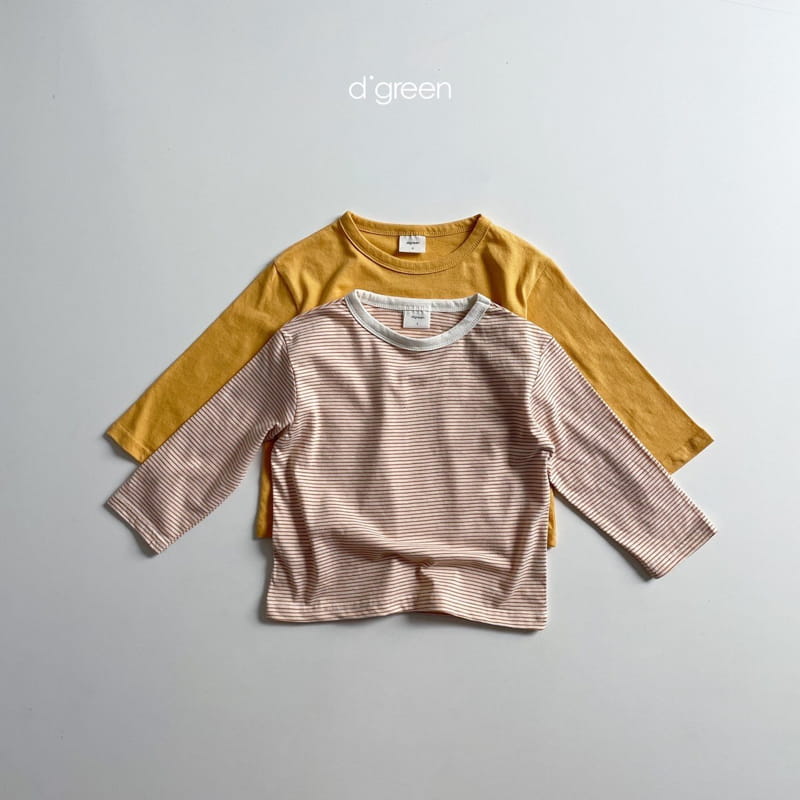 DIGREEN - Korean Children Fashion - #Kfashion4kids - 1+1 Long Sleeve Tee - 10