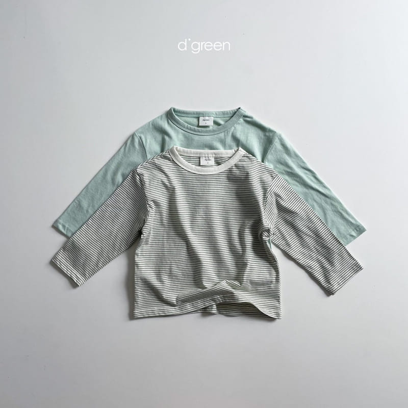 DIGREEN - Korean Children Fashion - #Kfashion4kids - 1+1 Long Sleeve Tee - 11