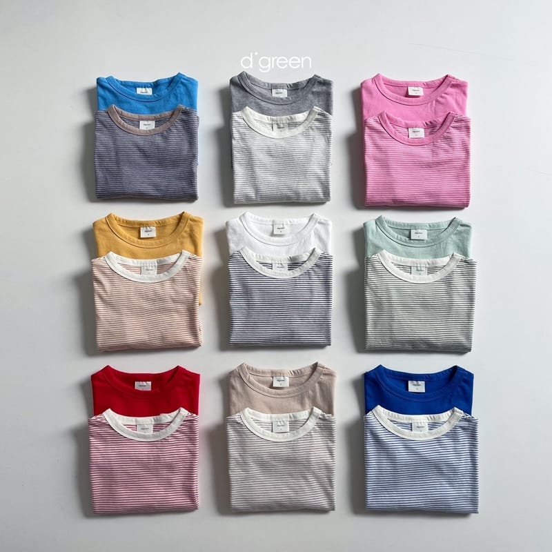 DIGREEN - Korean Children Fashion - #Kfashion4kids - 1+1 Long Sleeve Tee - 3