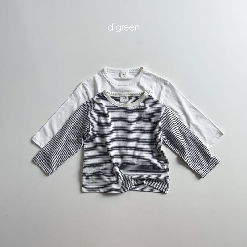 DIGREEN - Korean Children Fashion - #Kfashion4kids - 1+1 Long Sleeve Tee - 8
