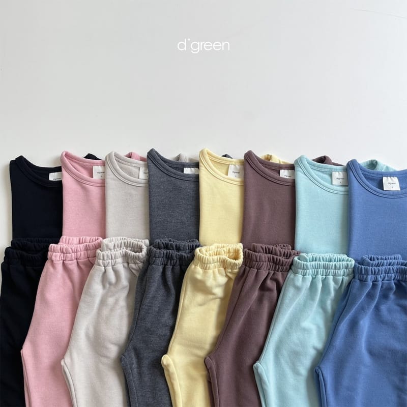 DIGREEN - Korean Children Fashion - #Kfashion4kids - Daily Top Bottom Set - 5
