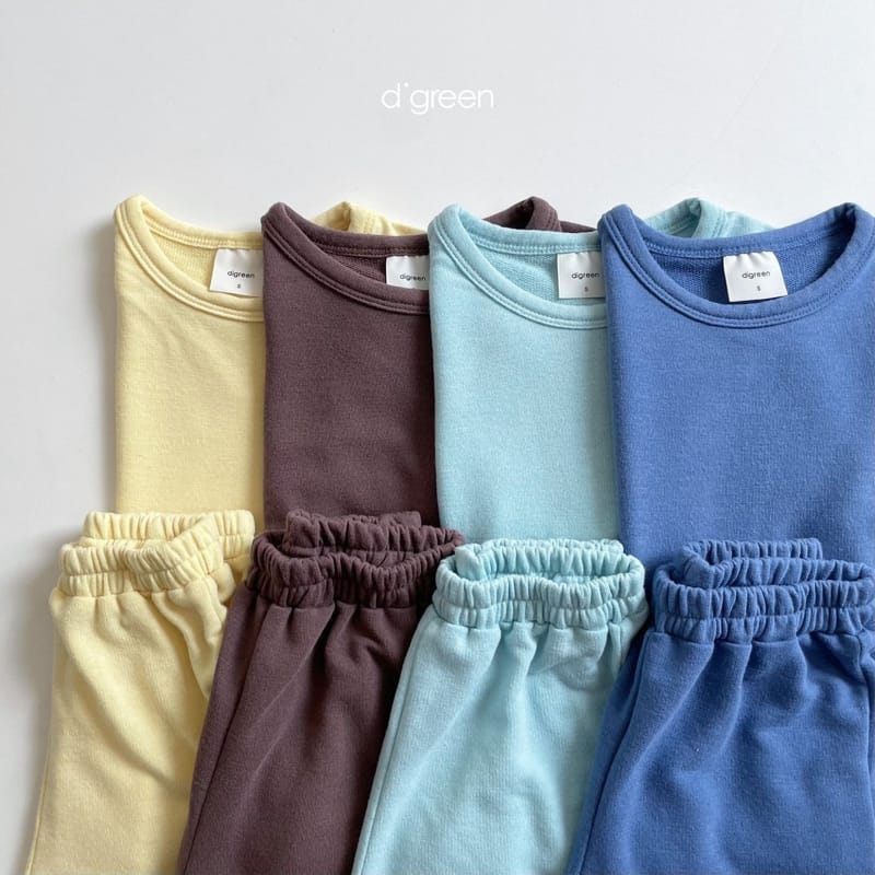 DIGREEN - Korean Children Fashion - #Kfashion4kids - Daily Top Bottom Set - 7