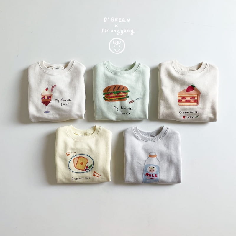 DIGREEN - Korean Children Fashion - #Kfashion4kids - Dessert Sweatshirt - 2