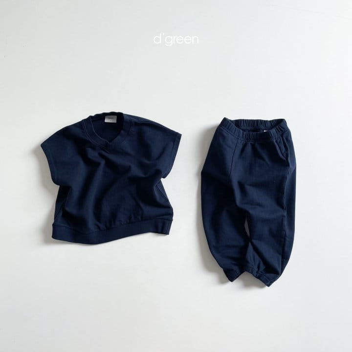 DIGREEN - Korean Children Fashion - #Kfashion4kids - Vest & Pants Set - 12