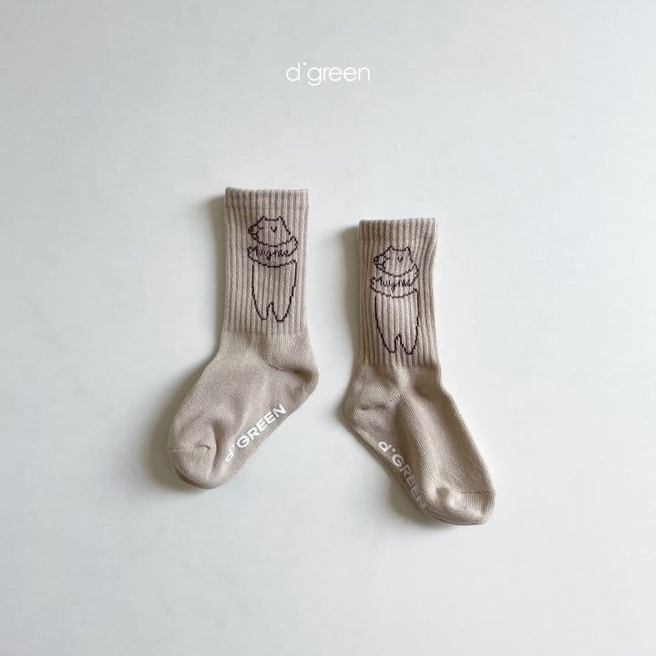 DIGREEN - Korean Children Fashion - #Kfashion4kids - Hug Me Socks [set of 3] - 8