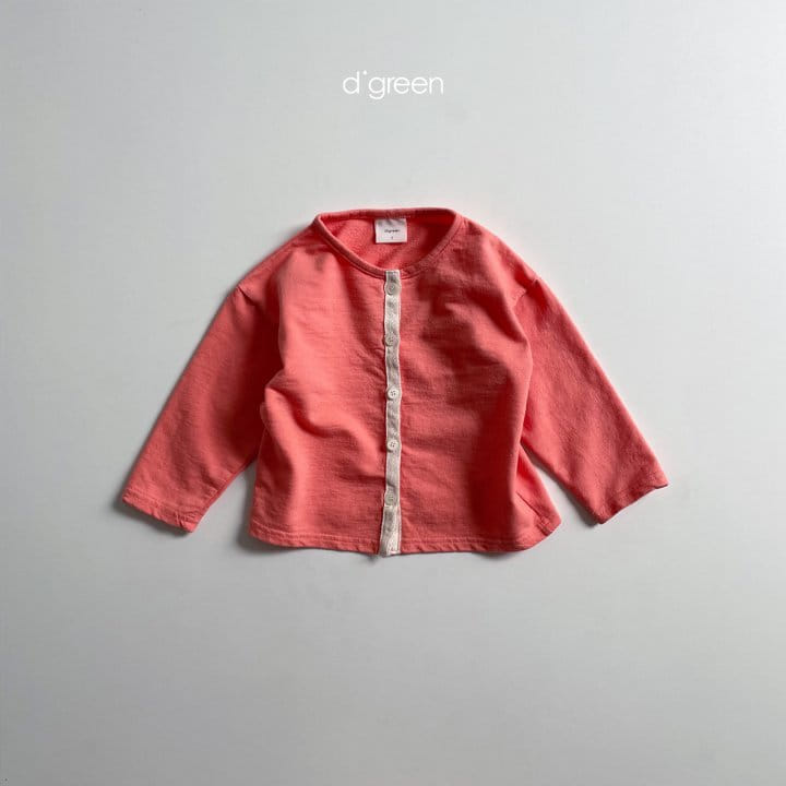 DIGREEN - Korean Children Fashion - #Kfashion4kids - Plain Maru Cardigan - 10