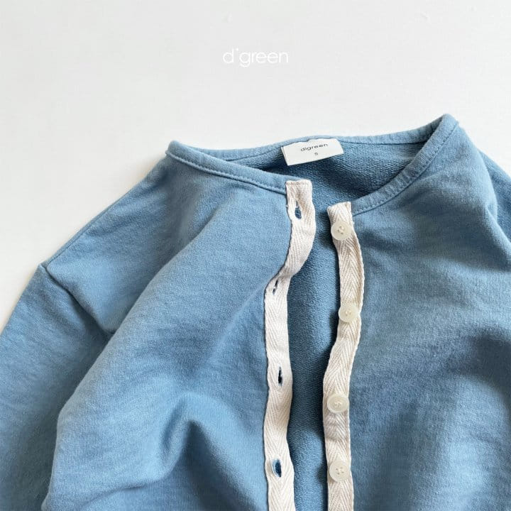 DIGREEN - Korean Children Fashion - #Kfashion4kids - Plain Maru Cardigan - 11