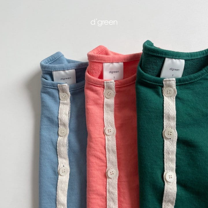 DIGREEN - Korean Children Fashion - #Kfashion4kids - Plain Maru Cardigan - 5