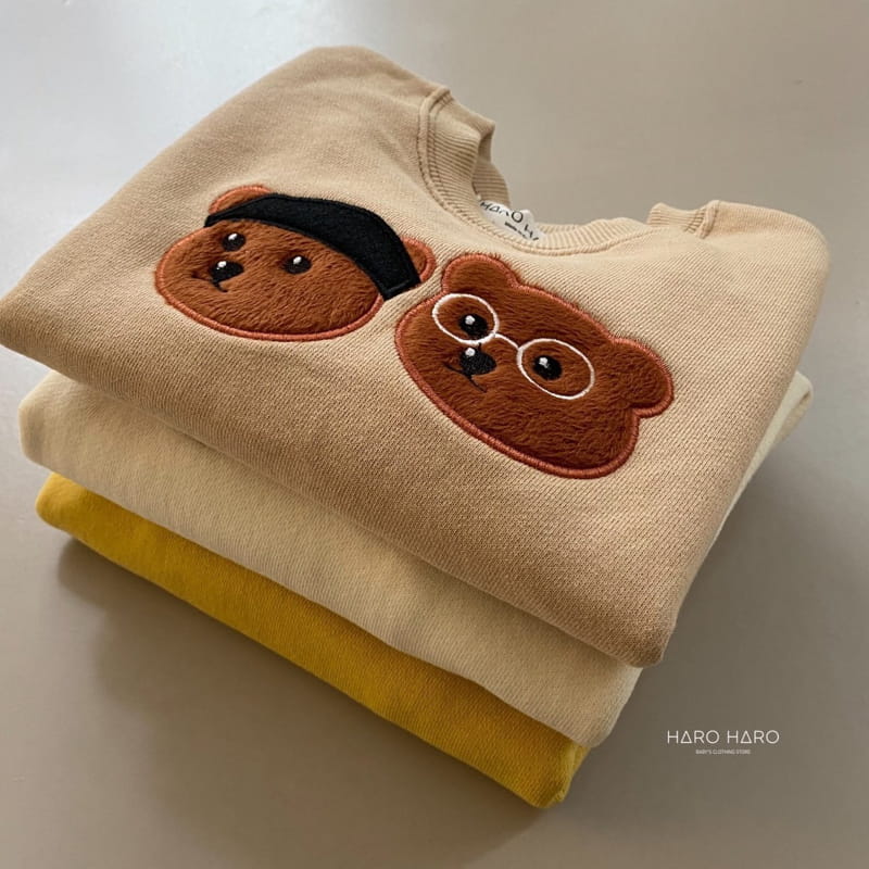 HARO HARO - Korean Children Fashion - #Kfashion4kids - Bear Sweatshirt - 6