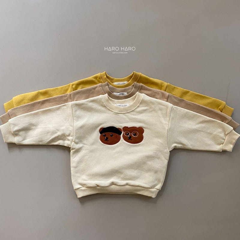 HARO HARO - Korean Children Fashion - #Kfashion4kids - Bear Sweatshirt - 7