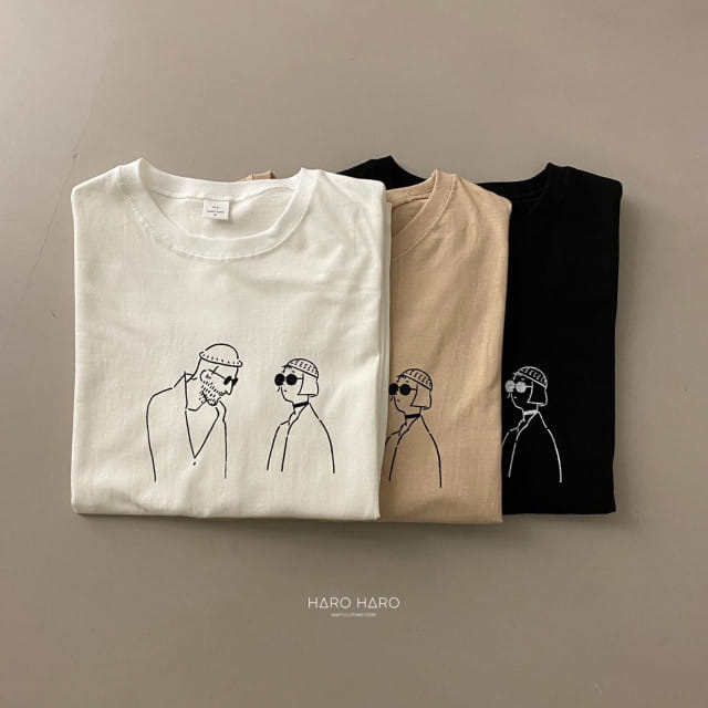 HARO HARO - Korean Children Fashion - #Kfashion4kids - Adult Matilda Leon Tee