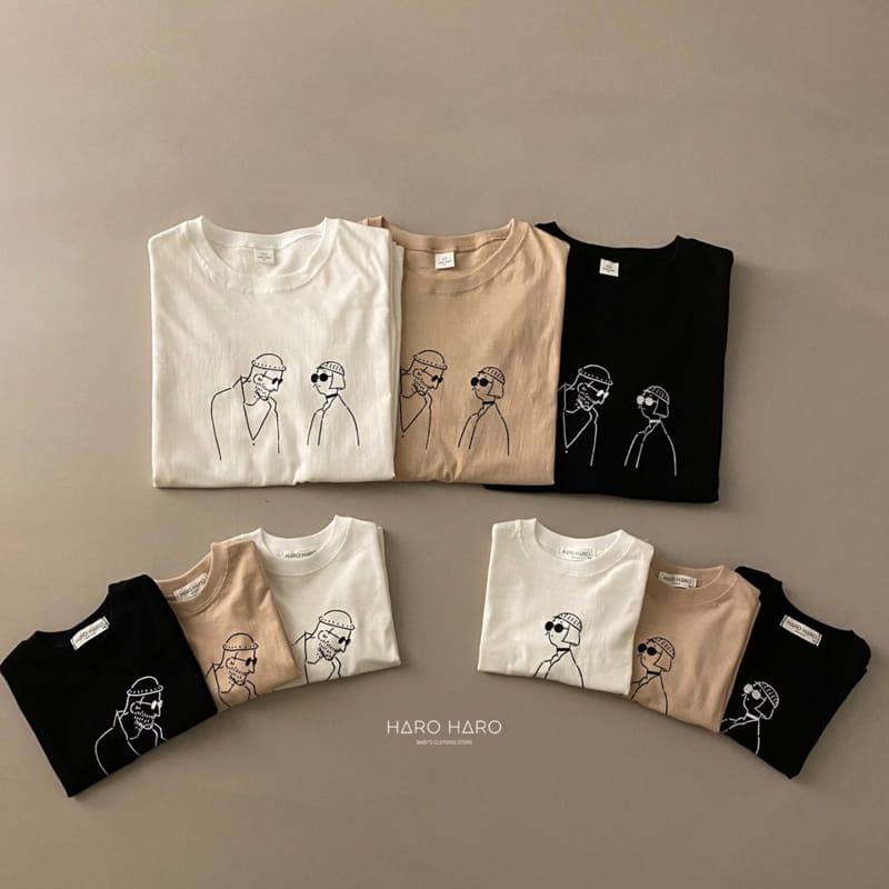HARO HARO - Korean Children Fashion - #Kfashion4kids - Adult Matilda Leon Tee - 7