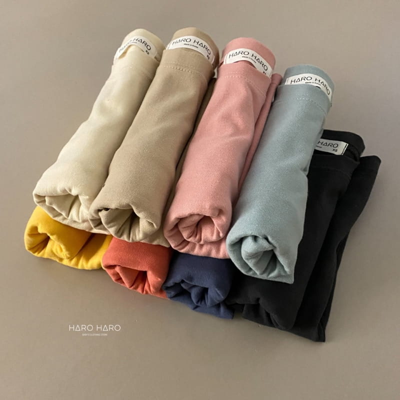 HARO HARO - Korean Children Fashion - #Kfashion4kids - Single Layered Tee - 6