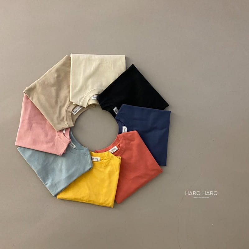 HARO HARO - Korean Children Fashion - #Kfashion4kids - Single Layered Tee - 8