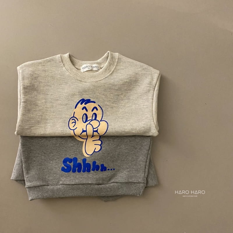 HARO HARO - Korean Children Fashion - #Kfashion4kids - Shhhh Sweatshirt - 4
