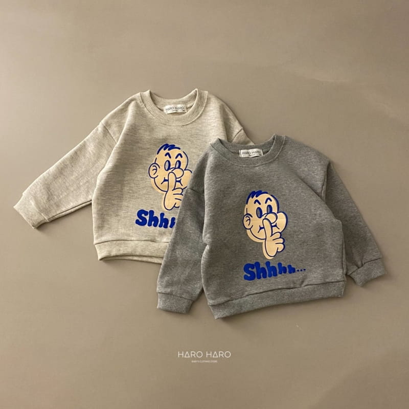 HARO HARO - Korean Children Fashion - #Kfashion4kids - Shhhh Sweatshirt - 5