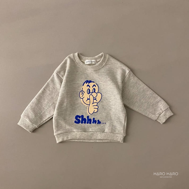 HARO HARO - Korean Children Fashion - #Kfashion4kids - Shhhh Sweatshirt - 6