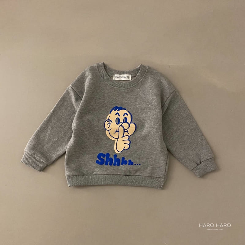 HARO HARO - Korean Children Fashion - #Kfashion4kids - Shhhh Sweatshirt - 7