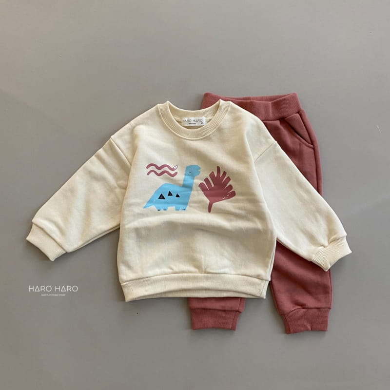 HARO HARO - Korean Children Fashion - #Kfashion4kids - Sketchbook Top Bottom Set - 12