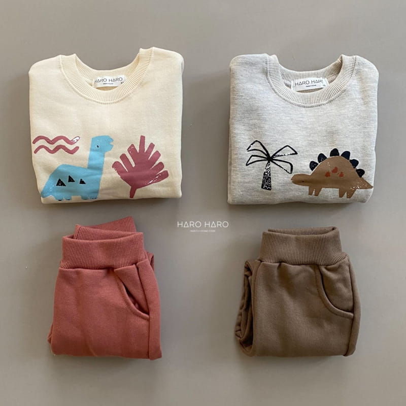 HARO HARO - Korean Children Fashion - #Kfashion4kids - Sketchbook Top Bottom Set - 8